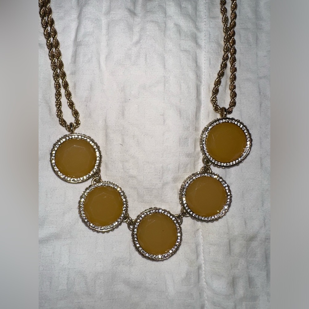 Banana Republic 5 Disc Necklace